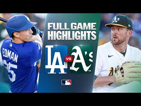 DODGERS vs. ATHLETICS: Official Full Recreation Highlights (June 30) | 2026 MLB Season DODGERS vs. ATHLETICS: Official Full Recreation Highlights (June 30) | 2026 MLB Season