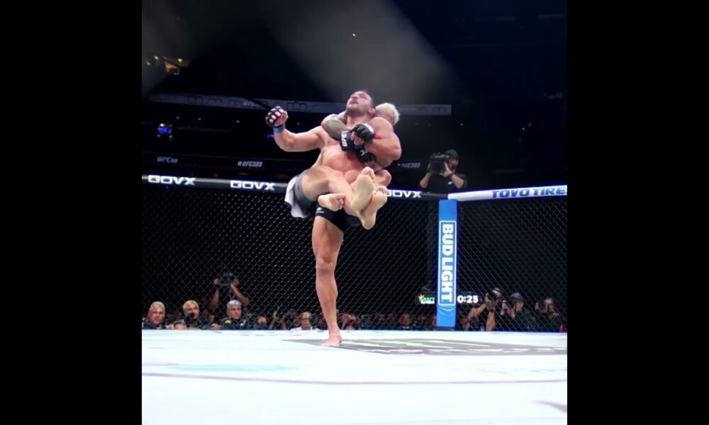 Michael Chandler’s Slam at #ufc309 😳 Michael Chandler’s Slam at #ufc309 😳