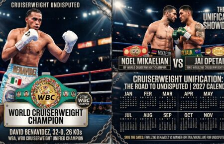 World champion plans to disrupt Jai Opetaia vs David Benavidez fight by beating both | Boxing News